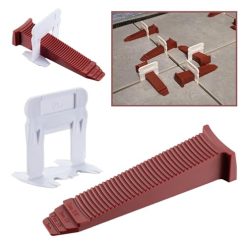   200 darabos csempe szintező rendszer 3 mm-es csempefektető készlet 100 húzófül + 100 - outlet termék