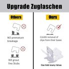 200 darabos csempe szintező rendszer 3 mm-es csempefektető készlet 100 húzófül + 100 - outlet termék