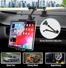 Woleyi teherautó/autó tablet tartó műszerfalra fekete - outlet termék