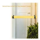 2 darabos állítható ajtózáró konzolok fém U konzolok, rúd biztonsági ajtózáró - outlet termék