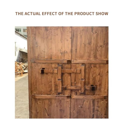 2 darabos állítható ajtózáró konzolok fém U konzolok, rúd biztonsági ajtózáró - outlet termék