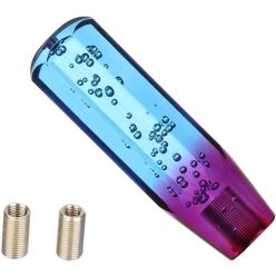   Young Wolf 15 cm kézi sebességváltó gomb kék-lila gyémánt kristály buborék dizájn - outlet termék