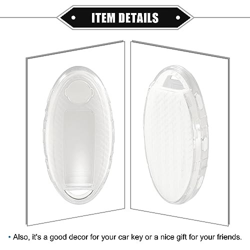 ABSOPRO 3 4 5 gombos kulcstartó tok Nissan Serena C26 fehér - outlet termék