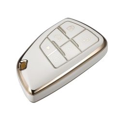   ABSOPRO autókulcs medál Buick Envision 6 gombos TPU fehér - outlet termék