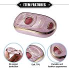 A ABSOPRO 6 gombos távirányító burkolat Buick Enclave kompatibilis, TPU, rózsaszín - outlet termék