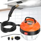Steam Cleaner 2500 W kézi gőztisztító 6 sebességes állítható és 3 típusú kefefejjel - outlet termék