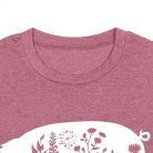 Női virágos malac mintás póló alap - outlet termék