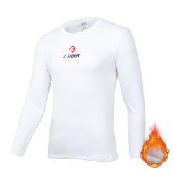   X-TIGER kerékpáros mez hosszú ujjú férfi termál polár őszi-téli, légáteresztő - outlet termék