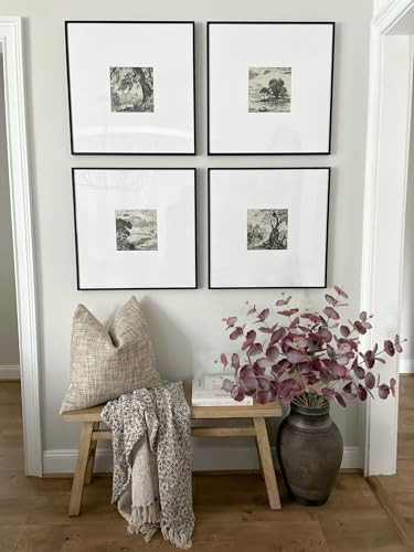 5 darabos mű eukaliptusz ágak piros levelek - outlet termék