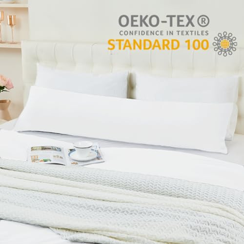 Vielit oldaltámasztó párnahuzat 40 x 145 2 darabos fehér - outlet termék