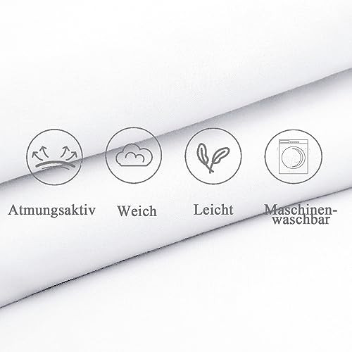 Vielit oldaltámasztó párnahuzat 40 x 145 2 darabos fehér - outlet termék