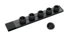 GONEO Power Strip fali elosztó konyhába 750mm sín, 5 darabos adapter, 7360W MAX 32A - outlet termék