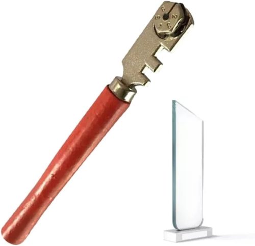 Professzionális kézi üvegvágó 130 mm, 6 kerekes, önkenő - outlet termék