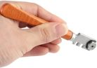 Professzionális kézi üvegvágó 130 mm, 6 kerekes, önkenő - outlet termék