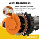 EVENLINKICS robotfűnyíró tüskék Worx Landroid kompatibilis - outlet termék