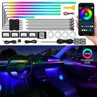 Dreamcolor RGB autós LED szalagfény 22 az 1-ben, 175 hüvelyk, 593 LED, 16 millió - outlet termék