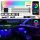 Dreamcolor RGB autós LED szalagfény 22 az 1-ben, 175 hüvelyk, 593 LED, 16 millió - outlet termék