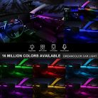 Dreamcolor RGB autós LED szalagfény 22 az 1-ben, 175 hüvelyk, 593 LED, 16 millió - outlet termék