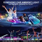 Dreamcolor RGB autós LED szalagfény 22 az 1-ben, 175 hüvelyk, 593 LED, 16 millió - outlet termék