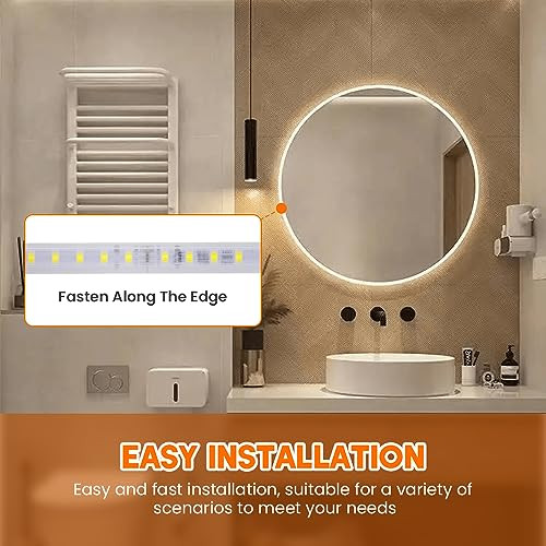 Wisada 1 méter LED szalag természetes fehér, 2835 SMD 120LED/m szuperfényes CRI≥90 - outlet termék