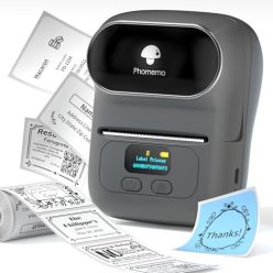   Phomemo M110 címkenyomtató, Bluetooth, öntapadós hőcímkéző eszköz üzleti célra - outlet termék