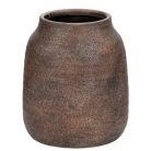 Dekovase kerámia virágváza antik shabby chic, 18 x 13,5 cm - outlet termék