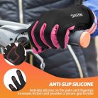 Kids téli sport kerékpáros kesztyű gyerekeknek érintőképernyős, csúszásmentes, meleg - outlet termék