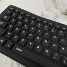 MOSHOU rugalmas szilikon billentyűzet AZERTY vízálló USB billentyűzet USB Type-C - outlet termék