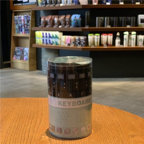 MOSHOU rugalmas szilikon billentyűzet AZERTY vízálló USB billentyűzet USB Type-C - outlet termék