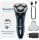 SweetLF férfi elektromos borotva precíziós trimmerrel, szakállvágó, nedves és száraz - outlet termék