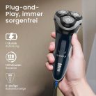 SweetLF férfi elektromos borotva precíziós trimmerrel, szakállvágó, nedves és száraz - outlet termék