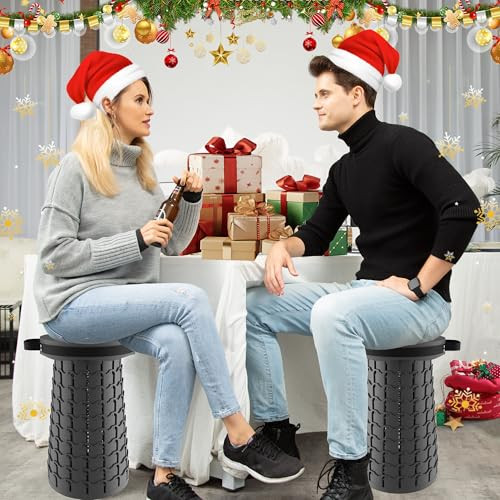 ALEVMOOM Upgraded vastagabb összecsukható szék párnával 19,7" magasság, max. terhelés - outlet termék