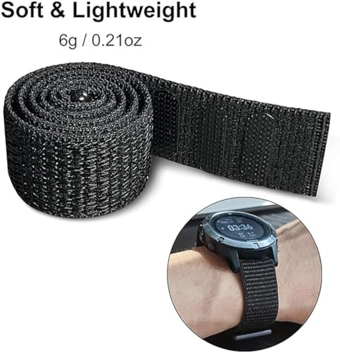 Strap 22 mm nylon szíj Fenix 7/6/5, Huawei GT3/GT2/GT - outlet termék