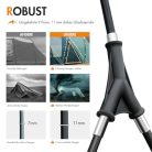 Portal 5-6 személyes alagút sátor vízálló, 3000 mm, 2 hálókabin, állómagasság, padló - outlet termék