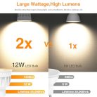 Ezmyma GU10 led izzó 13W 1250lm nem dimmelhető 3000K meleg fehér - outlet termék