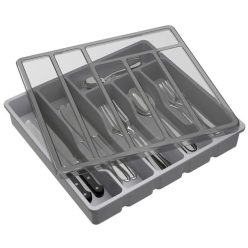   Lifewit evőeszköztartó fedéllel, evőeszköz tároló konyhai fiókhoz és munkalaphoz - outlet termék