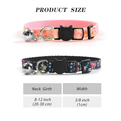 DAIHAQIKO macskanyakörv csengővel 2 darabos - outlet termék