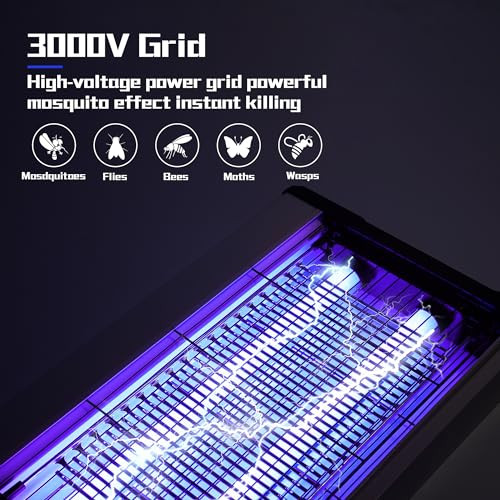 Mosquito Killer lámpa, 3200V rovarcsapda elektromos - outlet termék