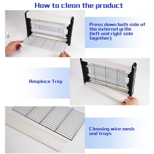 Mosquito Killer lámpa, 3200V rovarcsapda elektromos - outlet termék