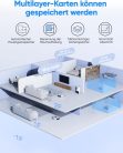HONITURE Q6 Pro robotporszívó felmosó funkcióval (3500Pa, lézernavigáció) - outlet termék