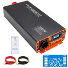 DATOUBOSS 2000 W / 4000 W feszültség átalakító 24 V - 230 V tiszta szinuszhullám - outlet termék