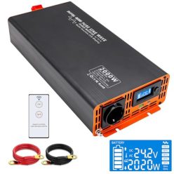   DATOUBOSS 2000 W / 4000 W feszültség átalakító 24 V - 230 V tiszta szinuszhullám - outlet termék