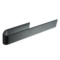   Designfabrik Hamburg kéztörlő / mosogatórongy-tartó öntapadós, fekete - outlet termék