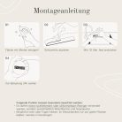 Designfabrik Hamburg kéztörlő / mosogatórongy-tartó öntapadós, fekete - outlet termék