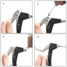 4 darabos kerékpár fékkábel készlet, hegyi kerékpár fékkábel, csere tartozékok - outlet termék