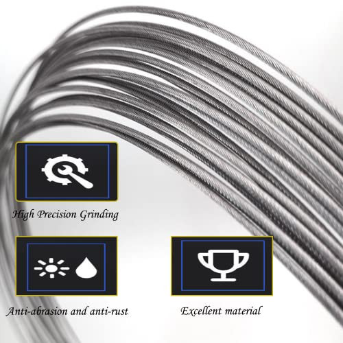 4 darabos kerékpár fékkábel készlet, hegyi kerékpár fékkábel, csere tartozékok - outlet termék