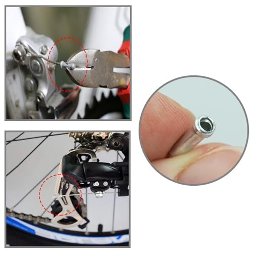 4 darabos kerékpár fékkábel készlet, hegyi kerékpár fékkábel, csere tartozékok - outlet termék