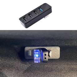   Leikaendi USB hub Tesla 2024 Model 3 4 az 1-ben kesztyűtartó dokkoló, műszerfali - outlet termék
