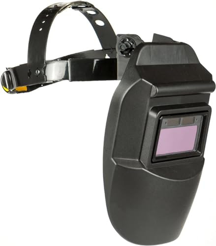 Schweißmaske, automatikus hegesztőpajzs, állítható, napelemes sötétedés, kényelmes - outlet termék