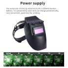 Schweißmaske, automatikus hegesztőpajzs, állítható, napelemes sötétedés, kényelmes - outlet termék